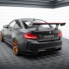 BMW M2 G87 - Aileron traseiro em carbono com suportes + LED | CF-BM-M2-F87-WING5-INT-245-P+LED | Produto Maxton Design distribuído por Unicartuning.