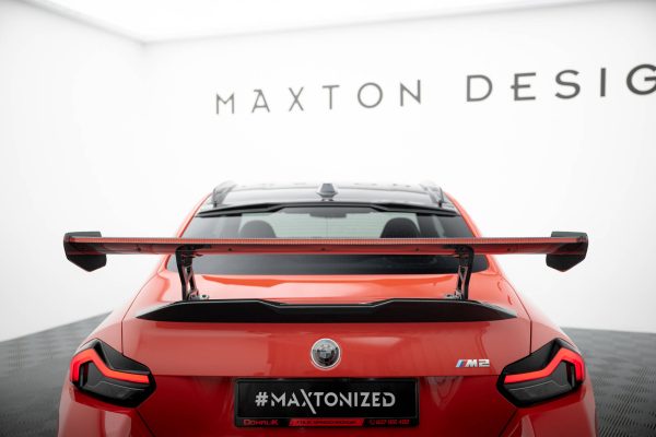 BMW M2 G87 - Aileron traseiro em carbono com suportes + LED | CF-BM-M2-G87-WING5-INT-245-P+LED | Produto Maxton Design distribuído por Unicartuning. BMW M2 G87 - Aileron traseiro em carbono com suportes + LED | CF-BM-M2-G87-WING5-INT-245-P+LED | Produto Maxton Design distribuído por Unicartuning.