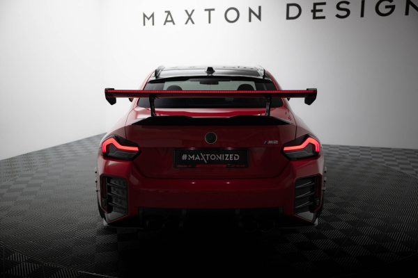 BMW M2 G87 - Aileron traseiro em carbono com suportes + LED | CF-BM-M2-G87-WING5-INT-245-P+LED | Produto Maxton Design distribuído por Unicartuning. BMW M2 G87 - Aileron traseiro em carbono com suportes + LED | CF-BM-M2-G87-WING5-INT-245-P+LED | Produto Maxton Design distribuído por Unicartuning.