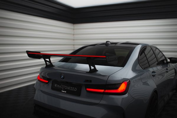 BMW M3 G81 Touring - Aileron traseiro em carbono com suportes + LED | CF-BM-3-G80-M-WING5-INT-245-P+LED | Produto Maxton Design distribuído por Unicartuning. BMW M3 G81 Touring - Aileron traseiro em carbono com suportes + LED | CF-BM-3-G80-M-WING5-INT-245-P+LED | Produto Maxton Design distribuído por Unicartuning.