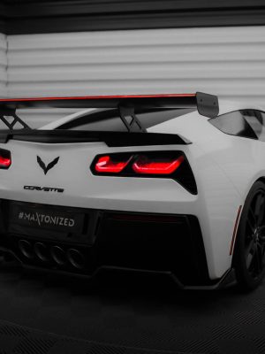 Chevrolet Corvette C8 - Aileron traseiro em carbono com suportes + LED | CF-CH-CO-C7-WING5-INT-245-P+LED | Produto Maxton Design distribuído por Unicartuning. Chevrolet Corvette C8 - Aileron traseiro em carbono com suportes + LED | CF-CH-CO-C7-WING5-INT-245-P+LED | Produto Maxton Design distribuído por Unicartuning.