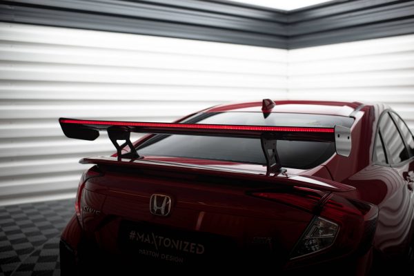 Honda Civic Si Mk10 - Aileron traseiro em carbono com suportes + LED | CF-HO-CI-10-SI-WING5-INT-245-P+LED | Produto Maxton Design distribuído por Unicartuning. Honda Civic Si Mk10 - Aileron traseiro em carbono com suportes + LED | CF-HO-CI-10-SI-WING5-INT-245-P+LED | Produto Maxton Design distribuído por Unicartuning.