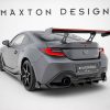 Toyota GR86 / Subaru BRZ Mk2 - Aileron traseiro em carbono com suportes + LED | CF-TO-GR86-1-WING5-INT-245-P-2+LED | Produto Maxton Design distribuído por Unicartuning.