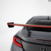 Toyota GR86 / Subaru BRZ Mk2 - Aileron traseiro em carbono com suportes + LED | CF-TO-GR86-1-WING5-INT-245-P-2+LED | Produto Maxton Design distribuído por Unicartuning.