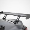 Toyota GR86 / Subaru BRZ Mk2 - Aileron traseiro em carbono com suportes + LED | CF-TO-GR86-1-WING5-INT-245-P-2+LED | Produto Maxton Design distribuído por Unicartuning.