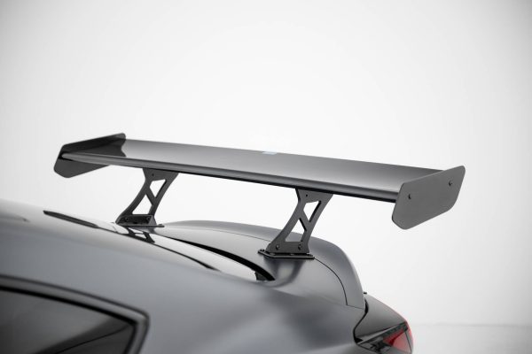 Toyota GR86 / Subaru BRZ Mk2 - Aileron traseiro em carbono com suportes + LED | CF-TO-GR86-1-WING5-INT-245-P-2+LED | Produto Maxton Design distribuído por Unicartuning.