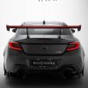 Toyota GR86 / Subaru BRZ Mk2 - Aileron traseiro em carbono com suportes + LED | CF-TO-GR86-1-WING5-INT-245-P-2+LED | Produto Maxton Design distribuído por Unicartuning.
