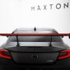 Toyota GR86 / Subaru BRZ Mk2 - Aileron traseiro em carbono com suportes + LED | CF-TO-GR86-1-WING5-INT-245-P-2+LED | Produto Maxton Design distribuído por Unicartuning.