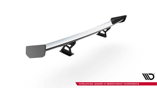 BMW 1 M E82 - Aileron traseiro em carbono com suportes V.1 | CF-BM-1-82-M-WING5-INT-245-P-1 | Produto Maxton Design distribuído por Unicartuning.