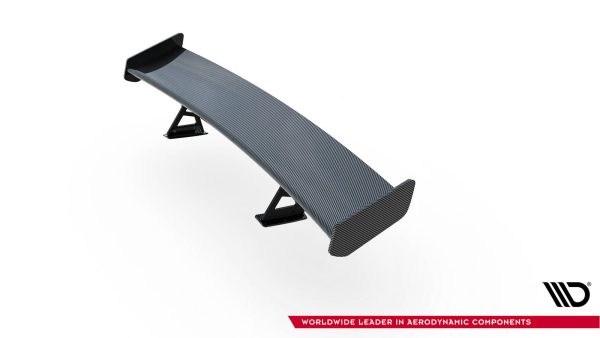 BMW 1 M E82 - Aileron traseiro em carbono com suportes V.1 | CF-BM-1-82-M-WING5-INT-245-P-1 | Produto Maxton Design distribuído por Unicartuning.