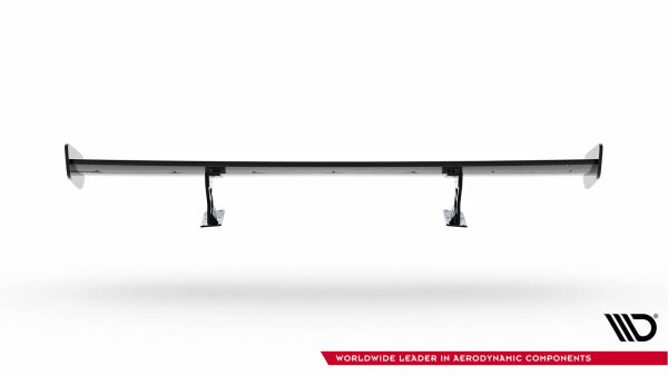 BMW 1 M E82 - Aileron traseiro em carbono com suportes V.1 | CF-BM-1-82-M-WING5-INT-245-P-1 | Produto Maxton Design distribuído por Unicartuning.