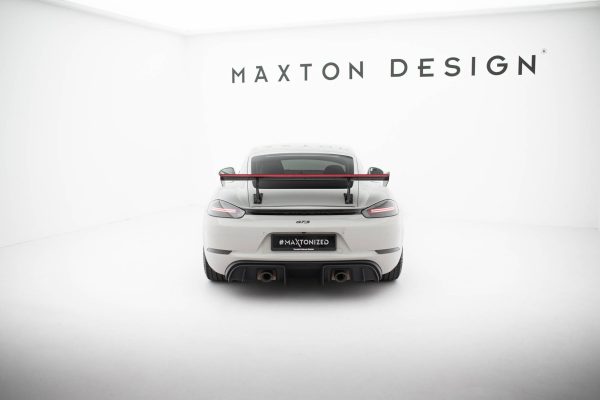Porsche 718 Cayman 982c - Aileron traseiro em carbono com suportes V.1 + LED | CF-PO-CA-718-GTS-WING5-INT-245-P+LED-1 | Produto Maxton Design distribuído por Unicartuning. Porsche 718 Cayman 982c - Aileron traseiro em carbono com suportes V.1 + LED | CF-PO-CA-718-GTS-WING5-INT-245-P+LED-1 | Produto Maxton Design distribuído por Unicartuning.