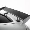 Porsche 718 Cayman 982c - Aileron traseiro em carbono com suportes V.2 + LED | CF-PO-CA-718-GTS-WING5-INT-245-P+LED-2 | Produto Maxton Design distribuído por Unicartuning.