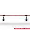 Porsche 718 Cayman 982c - Aileron traseiro em carbono com suportes V.2 + LED | CF-PO-CA-718-GTS-WING5-INT-245-P+LED-2 | Produto Maxton Design distribuído por Unicartuning.