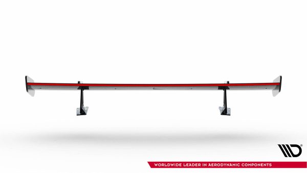 BMW 1 F40 Pack M/ M135i - Aileron traseiro em carbono + LED | CF-AU-S5-2F-C-WING5-UPP-245-P+LED | Produto Maxton Design distribuído por Unicartuning.