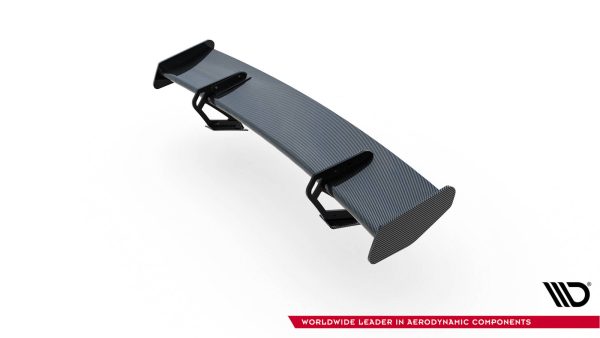 Porsche 718 Cayman 982c - Aileron traseiro em carbono V.1 | CF-PO-CA-718-GTS-WING5-UPP-245-P-1 | Produto Maxton Design distribuído por Unicartuning.
