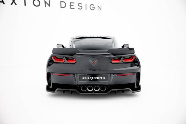 Chevrolet Corvette Z06 C7 - Central Difusor traseiro | CH-CO-C7-Z06-RD1G+RD2G | Produto Maxton Design distribuído por Unicartuning.