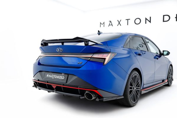 Hyundai Elantra N Mk7 - Central Difusor traseiro | HY-EL-7-N-RD1G+RD2G | Produto Maxton Design distribuído por Unicartuning.