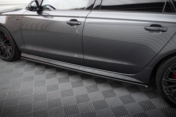 Audi S6 / A6 S-Line / A6 C7 Fl - Aileron / Extensão | AU-S6-C7F-SD1G | Produto Maxton Design distribuído por Unicartuning.