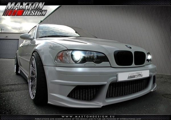 BMW 3 E46 - 4 Door Saloon < Generation V > - Pára-choques frontal | BM-3-46-F5SA | Produto Maxton Design distribuído por Unicartuning. BMW 3 E46 - 4 Door Saloon < Generation V > - Pára-choques frontal | BM-3-46-F5SA | Produto Maxton Design distribuído por Unicartuning.