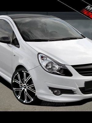 Opel Corsa D - Extensão spoiler do pára-choques frontal | OP-CO-D-OPCLINE-FS1A | Produto Maxton Design distribuído por Unicartuning.