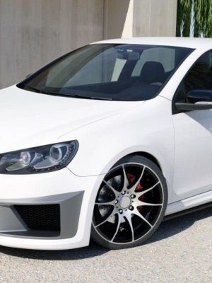 Volkswagen Golf VI (R400 Look) - Pára-choques frontal | VW-GO-6-GTI-R400-F1FP | Produto Maxton Design distribuído por Unicartuning.