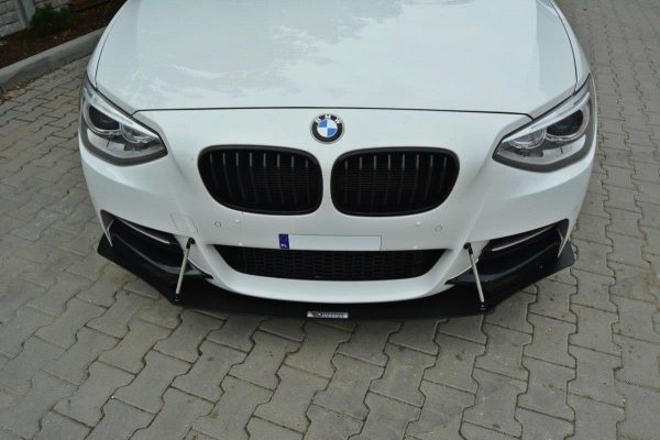 BMW 1 F20 / F21 M-power (pre-facelift) - Lâmina frontal RACING | BM-1-F20-M-CNC-FD1A | Produto Maxton Design distribuído por Unicartuning. BMW 1 F20 / F21 M-power (pre-facelift) - Lâmina frontal RACING | BM-1-F20-M-CNC-FD1A | Produto Maxton Design distribuído por Unicartuning.