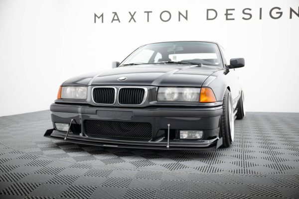 BMW M3 / 3 Pack M E36 Coupé - Lâmina frontal RACING | BM-3-36-C-M-CNC-FD1A | Produto Maxton Design distribuído por Unicartuning.