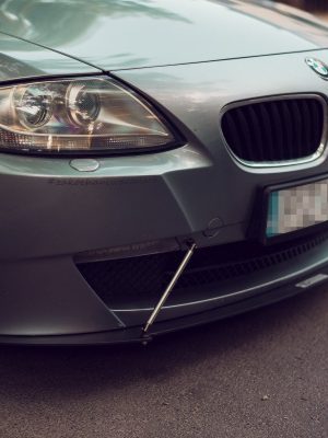 BMW Z4 Coupé E86 - Lâmina frontal RACING | BM-Z4-86-C-CNC-FD1A | Produto Maxton Design distribuído por Unicartuning.