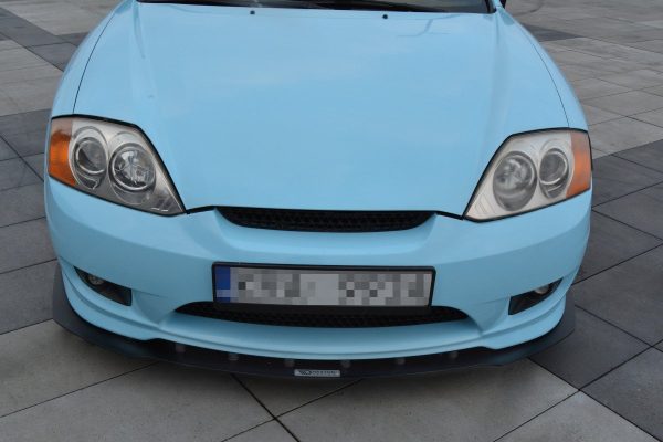 Hyundai Tiburon Mk.2 (facelift) - Lâmina frontal RACING | HY-TI-2-CNC-FD1A | Produto Maxton Design distribuído por Unicartuning.