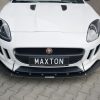 Jaguar F-type - Lâmina frontal RACING | JA-F-TYPE-1-CNC-FD1A | Produto Maxton Design distribuído por Unicartuning.