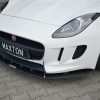 Jaguar F-type - Lâmina frontal RACING | JA-F-TYPE-1-CNC-FD1A | Produto Maxton Design distribuído por Unicartuning.