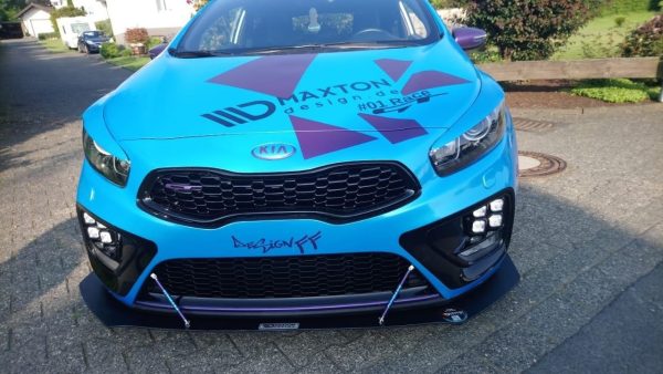 Kia Cee'd / Pro Cee'd GT Mk2 - Lâmina frontal RACING | KI-CE-2-GT-CNC-FD1A | Produto Maxton Design distribuído por Unicartuning. Kia Cee'd / Pro Cee'd GT Mk2 - Lâmina frontal RACING | KI-CE-2-GT-CNC-FD1A | Produto Maxton Design distribuído por Unicartuning.