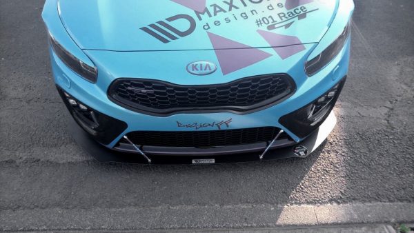 Kia Cee'd / Pro Cee'd GT Mk2 - Lâmina frontal RACING | KI-CE-2-GT-CNC-FD1A | Produto Maxton Design distribuído por Unicartuning. Kia Cee'd / Pro Cee'd GT Mk2 - Lâmina frontal RACING | KI-CE-2-GT-CNC-FD1A | Produto Maxton Design distribuído por Unicartuning.