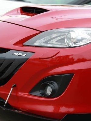 Mazda 3 Mk2 Mps - Lâmina frontal RACING | MA-3-2-MPS-CNC-FD1A | Produto Maxton Design distribuído por Unicartuning.