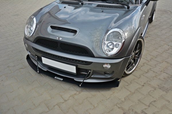 Mini R53 Cooper S JCW - Lâmina frontal RACING | MC-S-1-53-JCW-CNC-FD1A | Produto Maxton Design distribuído por Unicartuning.