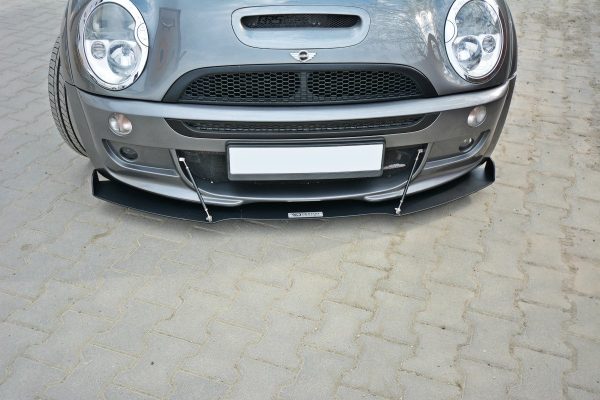 Mini R53 Cooper S JCW - Lâmina frontal RACING | MC-S-1-53-JCW-CNC-FD1A | Produto Maxton Design distribuído por Unicartuning.