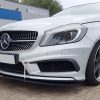 Mercedes-Benz CLA 45 AMG C117 (pre-facelift) - Lâmina frontal RACING | ME-CLA-117-AMG-CNC-FD1A | Produto Maxton Design distribuído por Unicartuning.