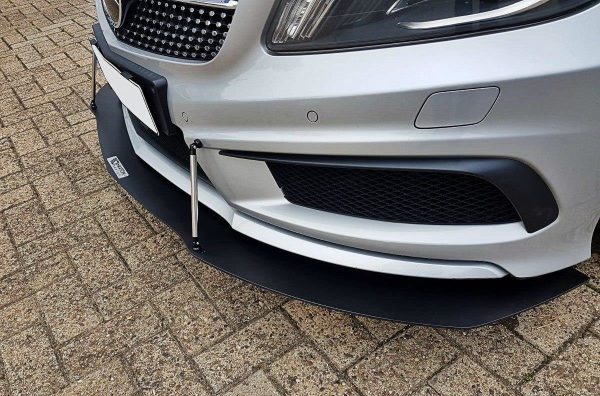 Mercedes-Benz CLA 45 AMG C117 (pre-facelift) - Lâmina frontal RACING | ME-CLA-117-AMG-CNC-FD1A | Produto Maxton Design distribuído por Unicartuning.