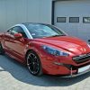 Peugeot RCZ Mk1 / Mk1 (facelift) - Lâmina frontal RACING | PE-RCZ-1F-CNC-FD1A | Produto Maxton Design distribuído por Unicartuning.