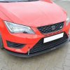 Seat Leon III FR - Lâmina frontal RACING | SE-LE-3-FR-CNC-FD1A | Produto Maxton Design distribuído por Unicartuning.
