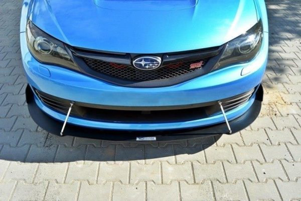 Subaru Impreza WRX STI Mk3 - Lâmina frontal RACING | SU-IM-3-WRX-STI-CNC-FD1A | Produto Maxton Design distribuído por Unicartuning.