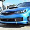 Subaru Impreza WRX STI Mk3 - Lâmina frontal RACING | SU-IM-3-WRX-STI-CNC-FD1A | Produto Maxton Design distribuído por Unicartuning.