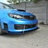 Subaru Impreza WRX STI Mk3 - Lâmina frontal RACING | SU-IM-3-WRX-STI-CNC-FD1A | Produto Maxton Design distribuído por Unicartuning.
