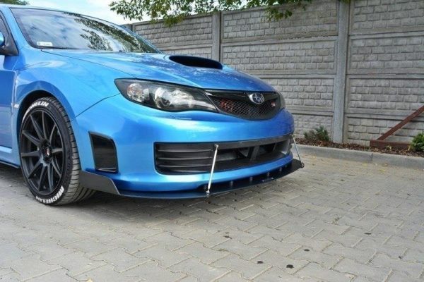 Subaru Impreza WRX STI Mk3 - Lâmina frontal RACING | SU-IM-3-WRX-STI-CNC-FD1A | Produto Maxton Design distribuído por Unicartuning.