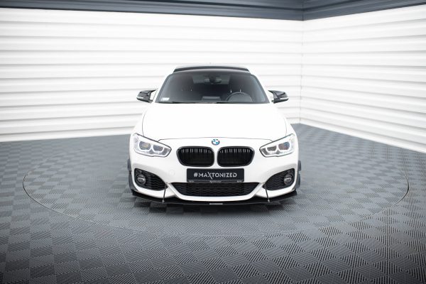 BMW 1 F20/ F21 M-power (facelift) - Lâmina frontal RACING V.1 | BM-1-F20F-M-CNC-FD1A | Produto Maxton Design distribuído por Unicartuning. BMW 1 F20/ F21 M-power (facelift) - Lâmina frontal RACING V.1 | BM-1-F20F-M-CNC-FD1A | Produto Maxton Design distribuído por Unicartuning.