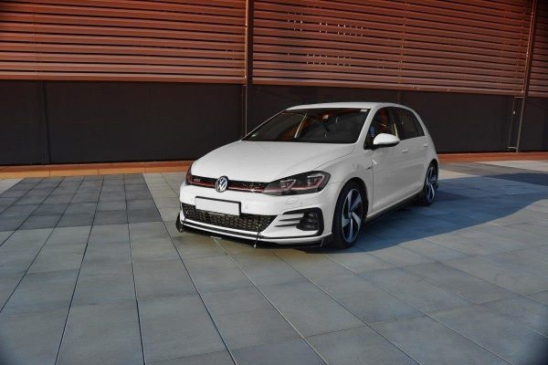 Volkswagen Golf Mk7 GTI (facelift) - Lâmina frontal RACING V.2 | VW-GO-7F-GTI-CNC-FD2A | Produto Maxton Design distribuído por Unicartuning. Volkswagen Golf Mk7 GTI (facelift) - Lâmina frontal RACING V.2 | VW-GO-7F-GTI-CNC-FD2A | Produto Maxton Design distribuído por Unicartuning.