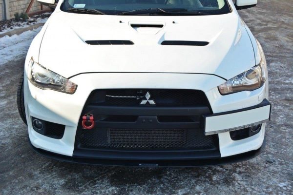 Mitsubishi Lancer Evo X - Lâmina frontal RACING V.3 | MI-LA-10-EVO-CNC-FD3A | Produto Maxton Design distribuído por Unicartuning. Mitsubishi Lancer Evo X - Lâmina frontal RACING V.3 | MI-LA-10-EVO-CNC-FD3A | Produto Maxton Design distribuído por Unicartuning.