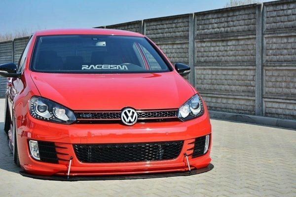 Volkswagen Golf VI (Golf GTI 35th) - Lâmina frontal RACING | VW-GO-6-GTI-35TH-CNC-FD1A | Produto Maxton Design distribuído por Unicartuning. Volkswagen Golf VI (Golf GTI 35th) - Lâmina frontal RACING | VW-GO-6-GTI-35TH-CNC-FD1A | Produto Maxton Design distribuído por Unicartuning.