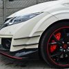 Honda Civic Ix Type R - Lâmina frontal RACING V.1 | HO-CI-9-TYPE-R-CNC-FD1A | Produto Maxton Design distribuído por Unicartuning. Honda Civic Ix Type R - Lâmina frontal RACING V.1 | HO-CI-9-TYPE-R-CNC-FD1A | Produto Maxton Design distribuído por Unicartuning.